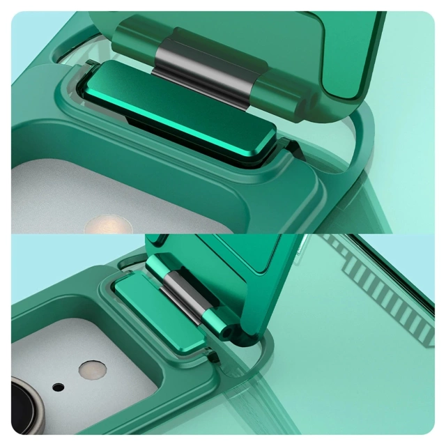 Etui Ochronne do iPhone 16e Nillkin Iceblade Prop Mag Zielone