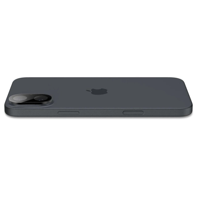 Spigen Optik Pro Glas.TR Kameraschutz 2er-Pack für iPhone 16 / 16 Plus Schwarz