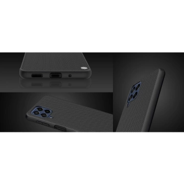 Nillkin Textured Case Odolné vystužené puzdro s gélovým rámom a nylonom na zadnej strane Samsung Galaxy M53 5G čierne