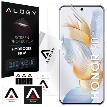 Гідрогелева плівка для Honor 90 5G, захисний екран телефону, Alogy Hydrogel Film