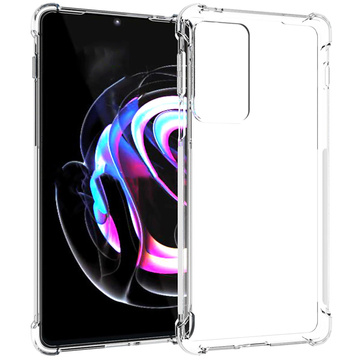 ShockProof Alogy Silicone Armor Case for Motorola Moto Edge 20 Pro Transparent