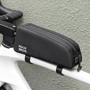 Rockbros 0.9l Waterproof Top Tube Frame Bag - Black