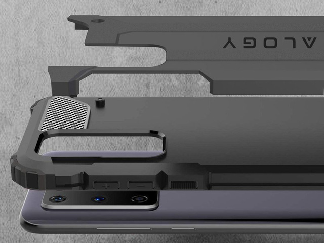 Pouzdro Alogy Hard Armor pro Huawei P40 šedé