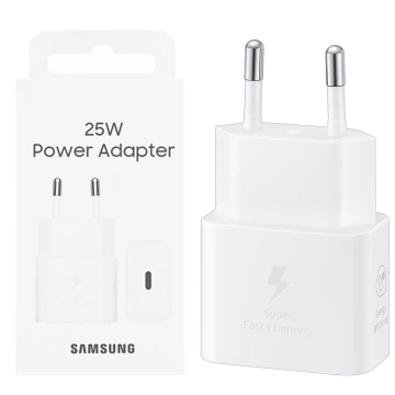 Original Samsung EP-T2510NWE Charger Fast Charging PowerDelivery PD 25W White