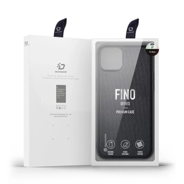 Чохол Dux Ducis Fino з нейлоновим покриттям iPhone 14 Plus чорний