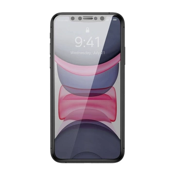 Tvrzené sklo s 0,3mm soukromým filtrem Baseus pro iPhone 11/XR