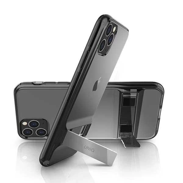 Pouzdro UNIQ Convertible iPhone 11 Pro šedý / kouřově šedý