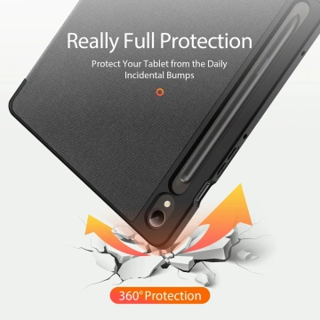 Dux Ducis Domo flip and smart sleep case для Samsung Galaxy Tab S9 - чорний