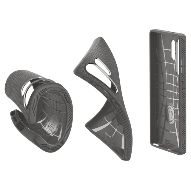 Чохол для Samsung Galaxy S25 Ultra Spigen Liquid Air Marble Grey