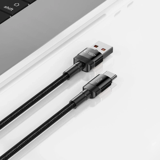 UltraBoost Evo USB-C / USB-C PD kabel 100W 5A 3m Black