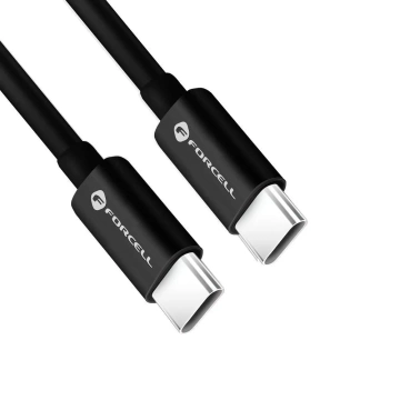 USB-C-auf-USB-C-Kabel 60 W 50 cm Forcell C338 QC 4.0 PD für 60-W-Ladegeräte