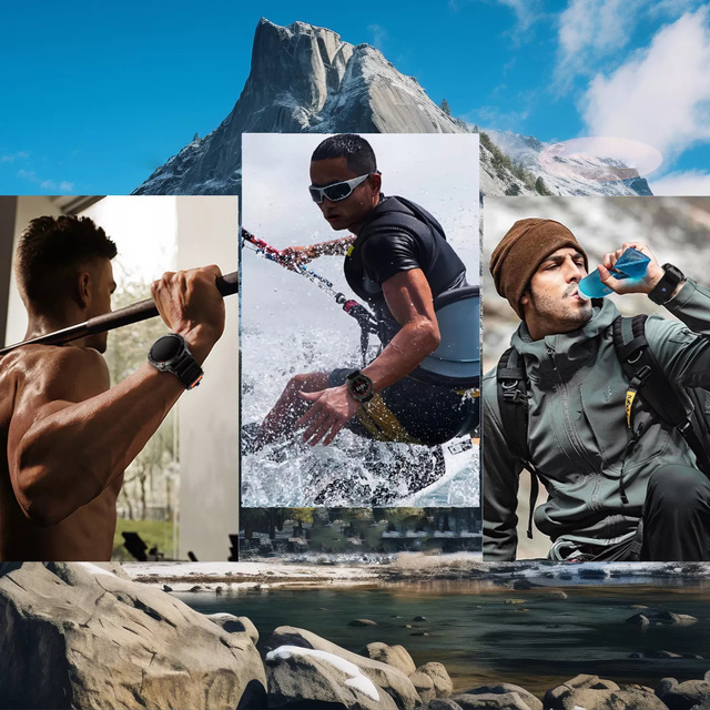 Nylonband für Garmin Fenix 5x / 6x / 7x / Pro / Descent / Tactix / Enduro (26 mm) Alogy Nylonband Schwarz