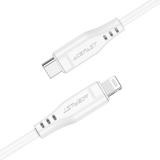 Acefast kabel MFI USB Typ C - Lightning 1,2m, 30W, 3A czarny (C3-01 black)