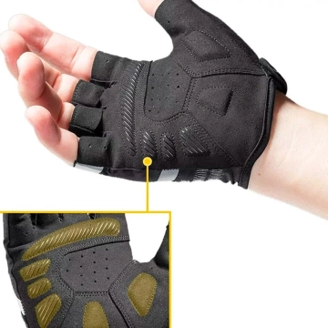 Rockbros S247 XXL Fahrradhandschuhe - schwarz