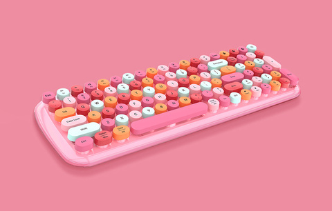Бездротова клавіатура MOFII Candy BT (рожева)