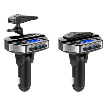 Car FM Transmitter Bluetooth 5.0 V6 Wireless Earphone