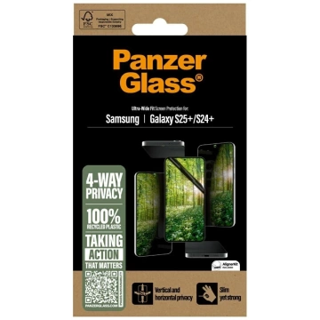 Захисне скло PanzerGlass Eco Matrix для Samsung Galaxy S25 Ultra-Wide Fit