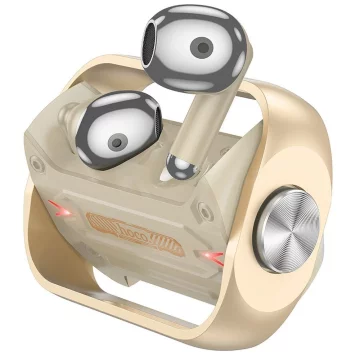 Бездротові навушники HOCO bluetooth TWS EW55, золото