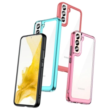 Ochranné pouzdro na telefon Outer Space Case pro kryt Samsung Galaxy S23 Plus s pružným rámečkem černé