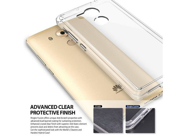 Etui Ringke Fusion Huawei Mate 8 Rauchschwarz