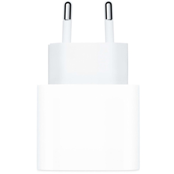 Original Apple USB-C type C 20W fast charger MHJE3ZM/A for iPhone adapter cube White 1m cable