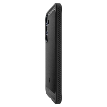 Чохол для Samsung Galaxy S25 Plus, матовий чорний, Spigen Rugged Armor MagSafe