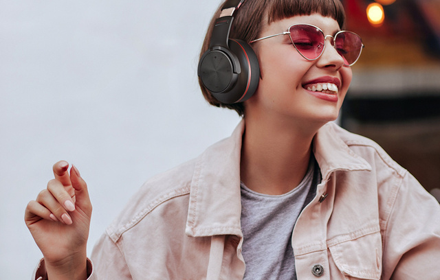 Bezdrôtové slúchadlá Blitzwolf BW-HP2 Pro (čierne)