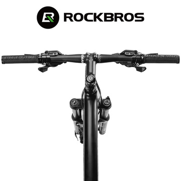 Grips bicycle grips handlebar grips ergonomic for bike Rockbros 2018-14ABK Black [2pcs]