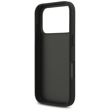 Etui Guess Hardcase 4G Big Metal Logo do iPhone 17 Pro, czarne