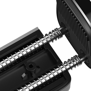 Автомобільний тримач на решітку Baseus Steel Cannon (срібний)