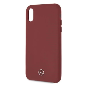 Захисний чохол Mercedes MEHCI61SILRE для Apple iPhone Xr 6.1" red/red hardcase Silicone Line