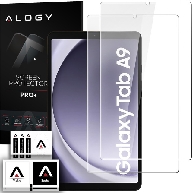 2x tvrdené sklo pre Samsung Galaxy Tab A9 2023 8,7" 2gen X110 / X115 pre Alogy Screen Protector Pro 9H