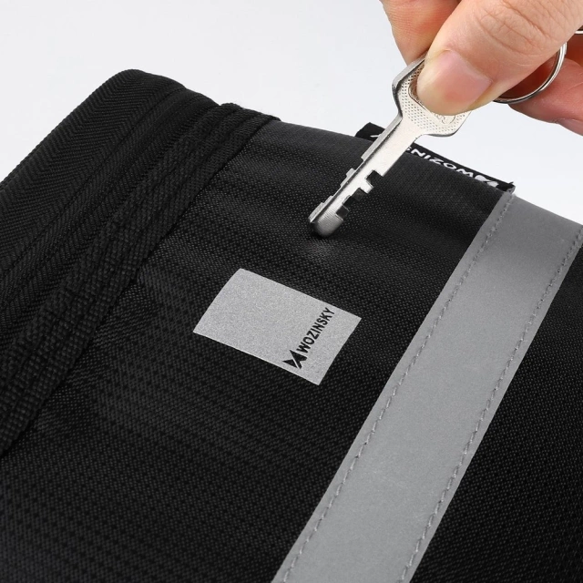 Wozinsky bicycle handlebar bag with phone case 2 l black (WBB12BK)