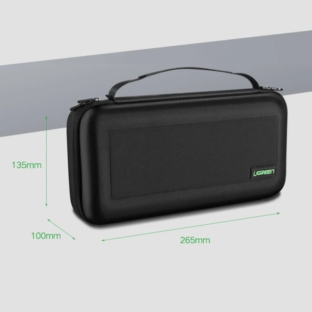 UGREEN Case Box pre Nintendo Switch a príslušenstvo S 26,5 x 10 x 13,5 cm čierny (50275 LP145)