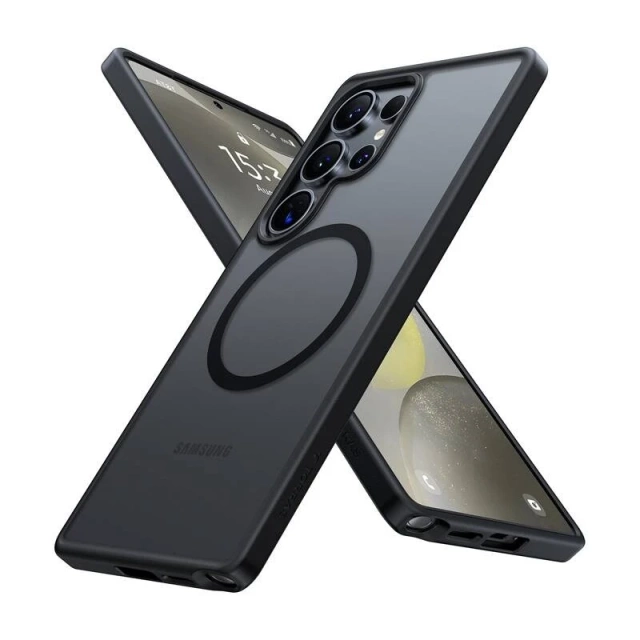 Чохол для Samsung Galaxy S25 Ultra чорний серії Torras Guardian Magnetic
