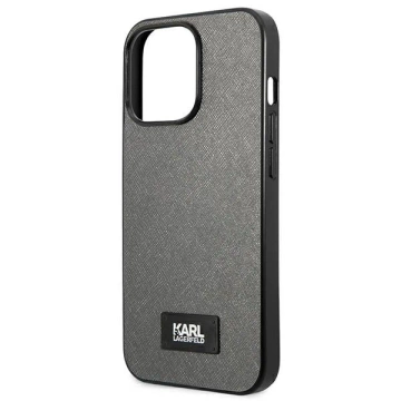 Etui Karl Lagerfeld KLHCP13LSFMP2DG do iPhone 13 Pro / 13 6,1" hardcase Saffiano Plaque
