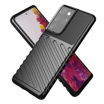 Ochranné pouzdro Thunder Case pro Samsung Galaxy S23 Ultra silikonové pancéřové pouzdro Modré
