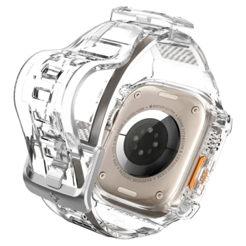 Pasek Spigen Rugged Armor "Pro" do Apple Watch Ultra (49mm) Crystal Clear