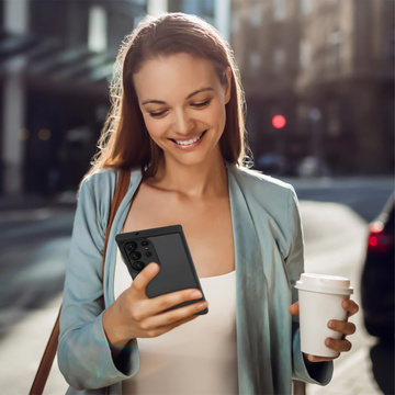 Puzdro MagMat na telefón pre Samsung Galaxy S23 Ultra Matte Black