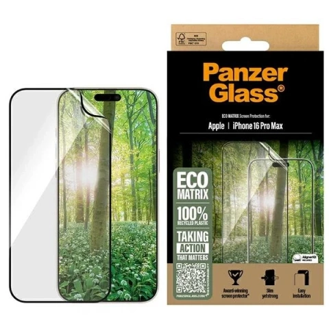 Tvrzené sklo pro iPhone 16 Pro Max PanzerGlass MATRIX Screen Protector