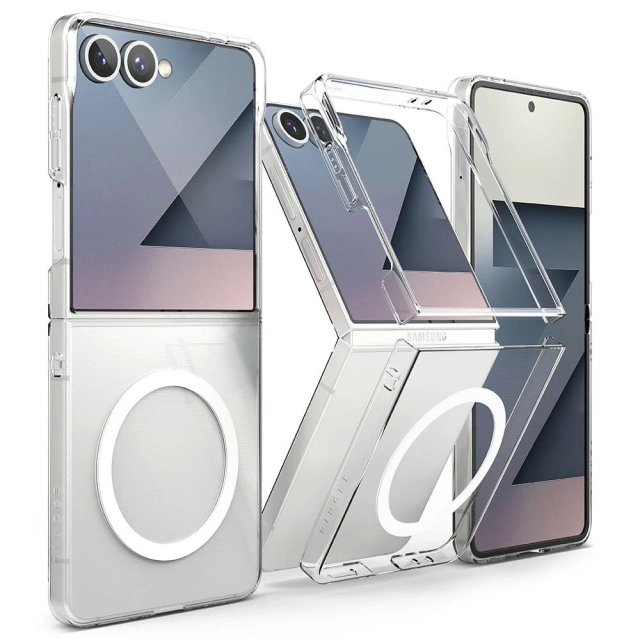 Etui do Galaxy Z Flip 7 Ringke Slim Mag MagSafe Clear