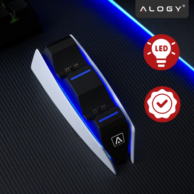 Duální dokovací stanice pro ovladač PlayStation 5 PS5 Pad White