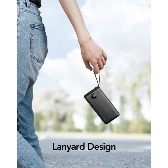 Powerbanka Externí baterie VEGER C10 - 10 000mAh (Micro Type C Lightning 8-pin) černá (W1116)