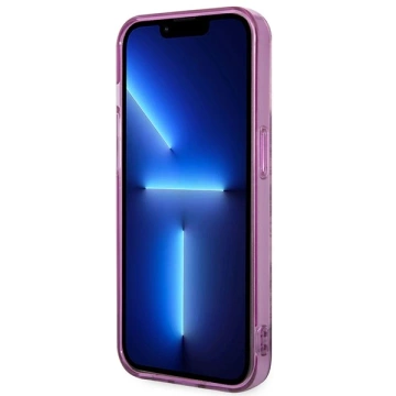 Etui Guess GUHCP14XHGPLHF do Apple iPhone 14 Pro Max 6,7" fuksja/fuschia hardcase Porcelain Collection