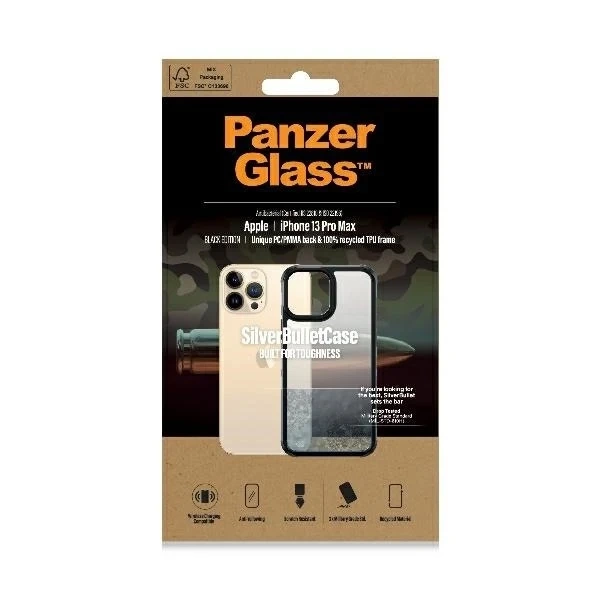 Kryt na iPhone 13 Pro Max PanzerGlass ClearCase, antibakteriálny, vojenskej kvality