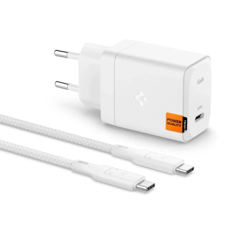 Автомобільний зарядний пристрій Spigen Essential EV302 30W 2xUSB-A Quantum Boost Black