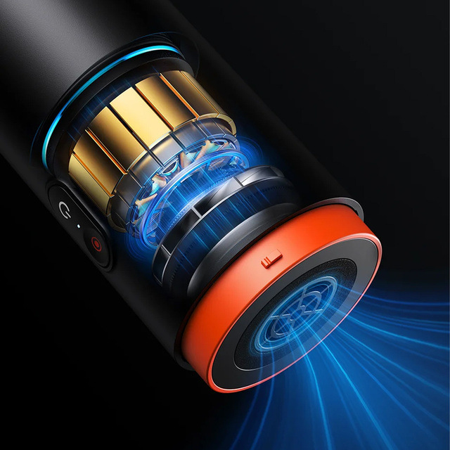 Автомобільний акумуляторний пилосос Baseus A2Pro 6000Pa (чорний)