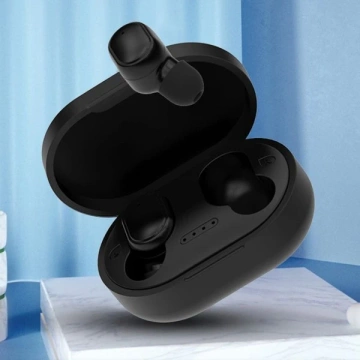BLUETOOTH HEADPHONES SOMOSTEL EARBUDS BLACK J13 TWS