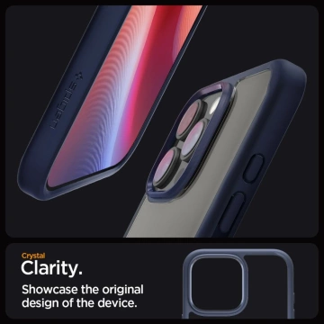 Spigen Ultra Hybrid Protective Case for iPhone 16 Pro Max Navy Blue