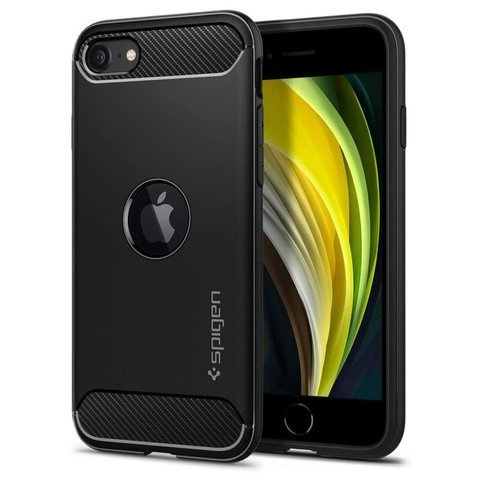 Etui Spigen Rugged Armor pro Apple iPhone SE 2022 / 2020 Matte Black